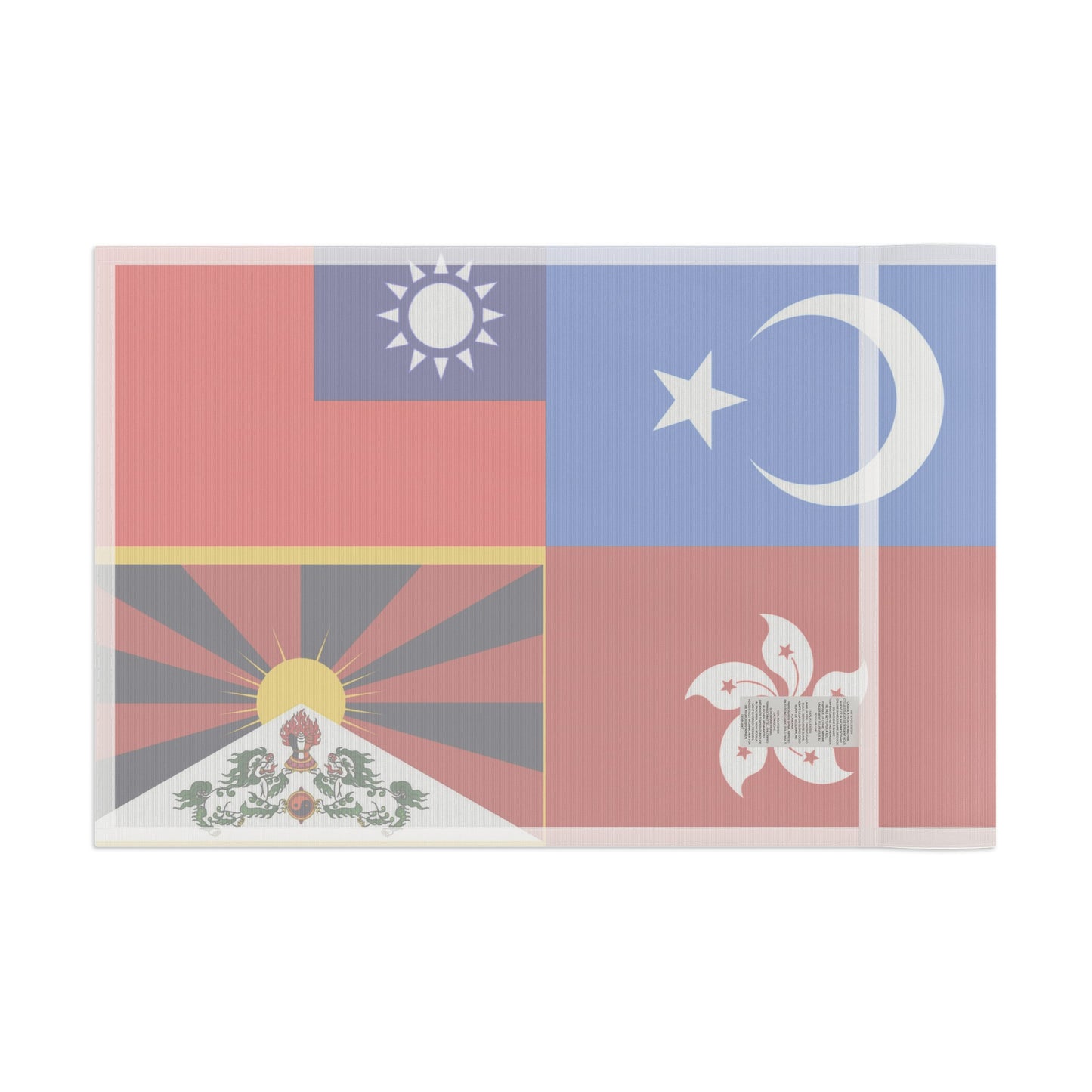 Democratic Republic of Xinjiang, Taiwan, Hong Kong, and Tibet