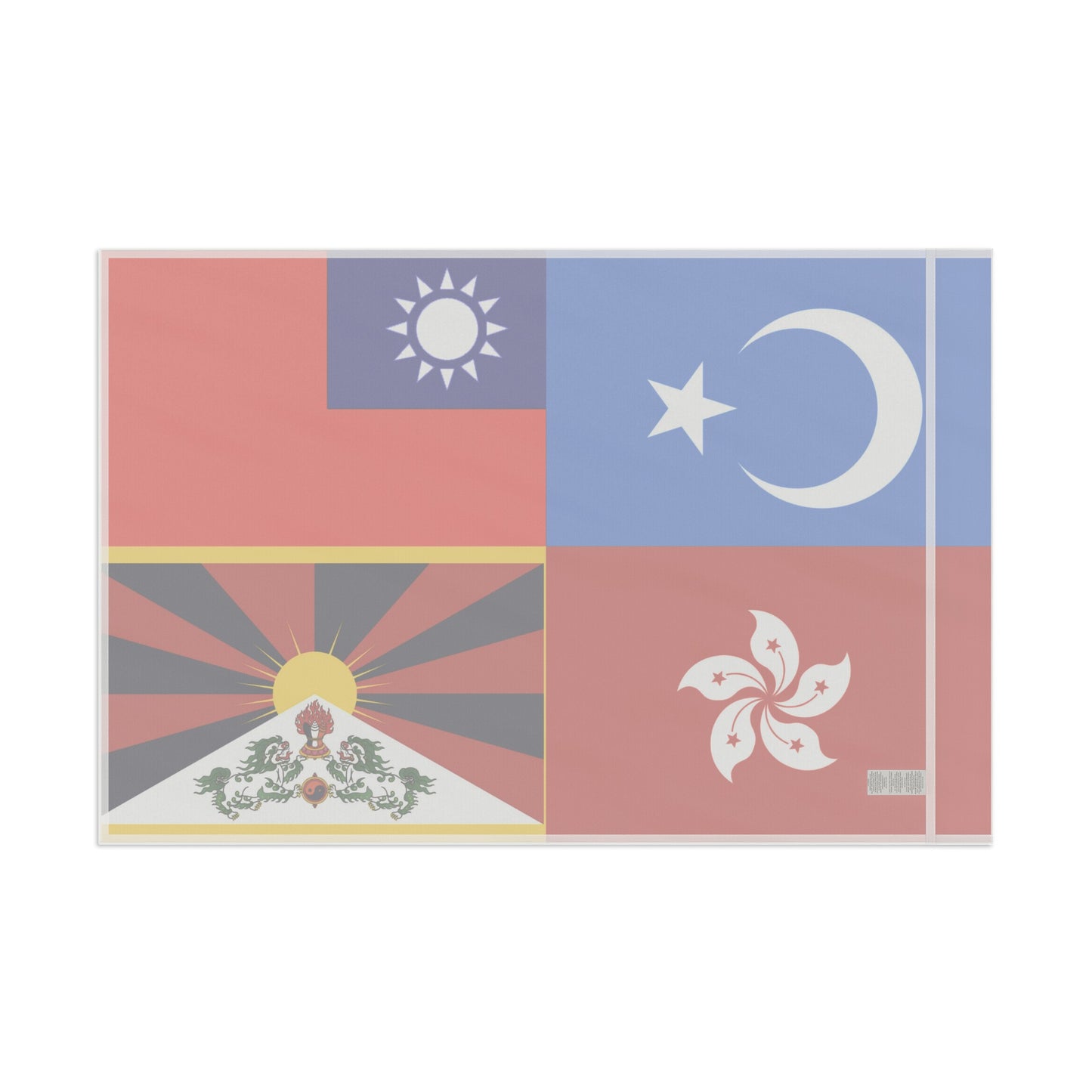 Democratic Republic of Xinjiang, Taiwan, Hong Kong, and Tibet